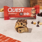 Quest Overload Protein Bars, Nutty by Nature Flavor, 20g of Protein, 4 Count