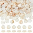 thumbnail image 2 of 300Pcs Mother of Pearl Mosaic Tiles Bulk Natural Shell Mosaic Flat Round Tiles for Home Decoration Crafts 3mm, 2 of 9