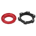 thumbnail image 2 of Centerlock Adapter, Tear  Wear  Aluminum Alloy Disc Brake Rotor Adapter  For Mountain Bike, 2 of 8