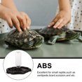 thumbnail image 4 of Shisuyan 1pc Small Pet Feeding Bowl Drinking Foods Feeder Container for Lizard Turtle Reptile (Coffee), 4 of 9