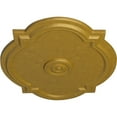 thumbnail image 3 of Ekena Millwork 21 1/4"W x 17 3/8"H x 1"P Waltz Ceiling Medallion (Fits Canopies up to 4 1/2"), Hand-Painted Pharaohs Gold, 3 of 6