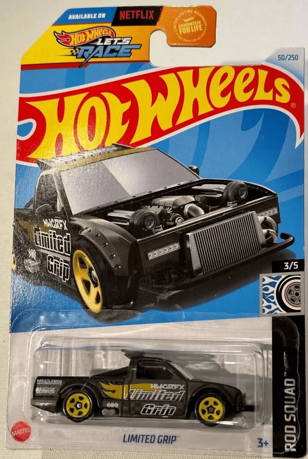 HOT WHEELS LA Troca #9/10 2022 HW Hot Trucks, Gold Chevy Truck £7.66