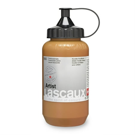 UPC: 7612254331040 | Lascaux Artist Acrylics – Transoxide Yellow 390 ml Tube