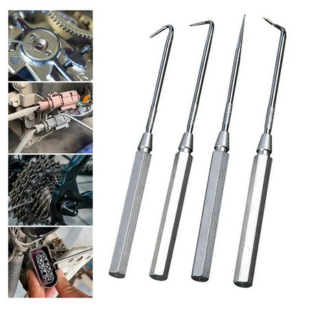 Homena Premium Automotive Hook and Pick Set with 4 Essential Tools for Mechanics