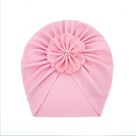 

PANGF No Stimulation Baby Cap Toddler Baby Boys Girls Stretch Striped Floral Breathable Hat Caps Headwear 3 Years Simple But Not Simple Baby Hat