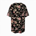thumbnail image 6 of TOWMUS V-Neck T-shirts for Women Petal Sleeve Tunic Tops Summer Casual Womens Shirts, 6 of 6