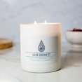 thumbnail image 3 of CAROLINA Rain Showers Bougie en Pot Aromathérapie Parfumée, Collection Bien-être, 16 oz, Blanc, 3 of 6