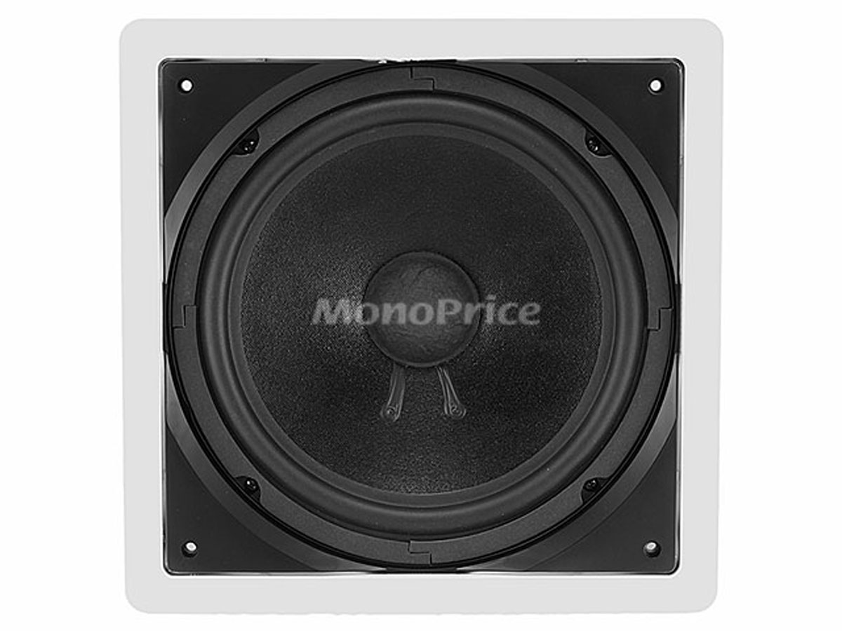 Monoprice In-Wall Passive Subwoofer - 10 Inch (Single) 200 Watts Maximum - Aria Series - image 3 of 5