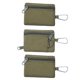 thumbnail image 1 of Cartera pequeña minimalista con ventana para tarjeta de identificación, cartera impermeable con cremallera para tarjeta de identificación y llavero. MFZFUKR BST3058695-1, 1 of 5