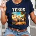thumbnail image 5 of Rustic Texas State Alamo T-Shirt, American Western Charm Tee and San Antonio Historical Souvenir, 5 of 6