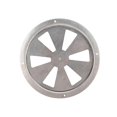 thumbnail image 4 of Grille d'aération ronde en acier inoxydable 304 avec poignée centrale pour bateau, 15 cm, 4 of 4