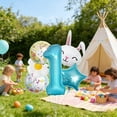 thumbnail image 2 of Easter Themed Number Balloons For Holiday Party And Birthday Celebrations With Metallic Gold Shine Event & Party, 2 of 5