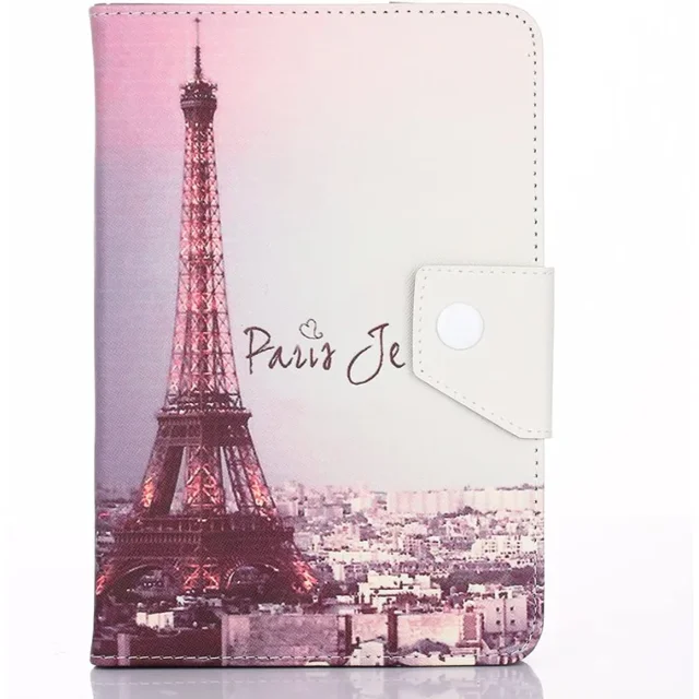 Universal 10.1inch Tablet Case,10inch Tablet Cover,Folio Leather Stand Shell Case for All 9.6-10.5 inch Android/iOS/Windows Capa Dusk tower 9.6-10.6inch