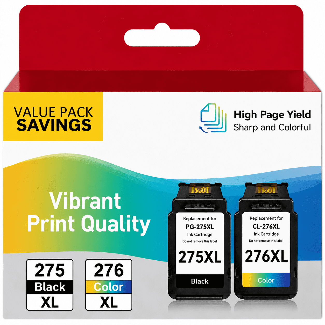 BUNTONER Ink Cartridges for Canon PIXMA TS3520 TS3500 TR4700 275XL