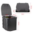 thumbnail image 4 of Mosiee Toilette Portable de Camping avec Couvercle pour Adultes Pot Portable pour Tente Randonnée, 4 of 9
