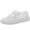 White, variant on Lusa Women's Floral Breathable Sheer Mesh Sneakers Spring and Summer Cutouts Lace Casual Shoes Low Top Lace up Sneakers Fashion Platform Lightweight Walking Shoes White 42