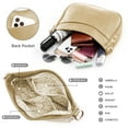 thumbnail image 4 of HuaAngel Shoulder Bag Fashion Retro Large Capacity Tote Bag for Women with Two Shoulder Strap, 4 of 6
