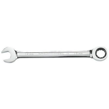 14mm Stubby Combination Ratcheting - 14MM COMBINATION RATCHETING WRENCH