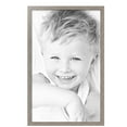 thumbnail image 2 of ArtToFrames 23" x 37" Silver Picture Frame, 23x37 inch Silver MDF Poster Frame (WOM-4642), 3 Pack, 2 of 7