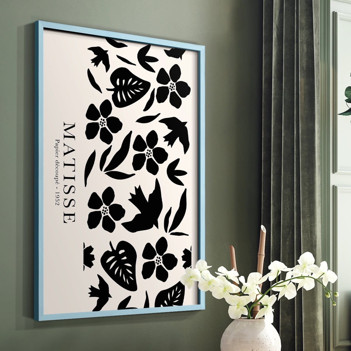 Matisse CCLXIII in Solid Wood 11 x 14 Framed Print