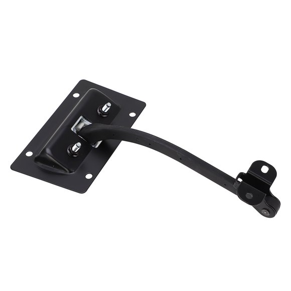 Brazo de retención de correa para puerta trasera, repuesto negro resistente a vibraciones y bajo ruido 04589890AC para Jeep Wrangler 2011-2018