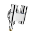 thumbnail image 1 of Tnarru Washing Machine Faucet Faucet Angle Valve Scratch Resistant Universal Tap Faucet Stop Valve for Bathroom Fixtures Water Pipes B, 1 of 8