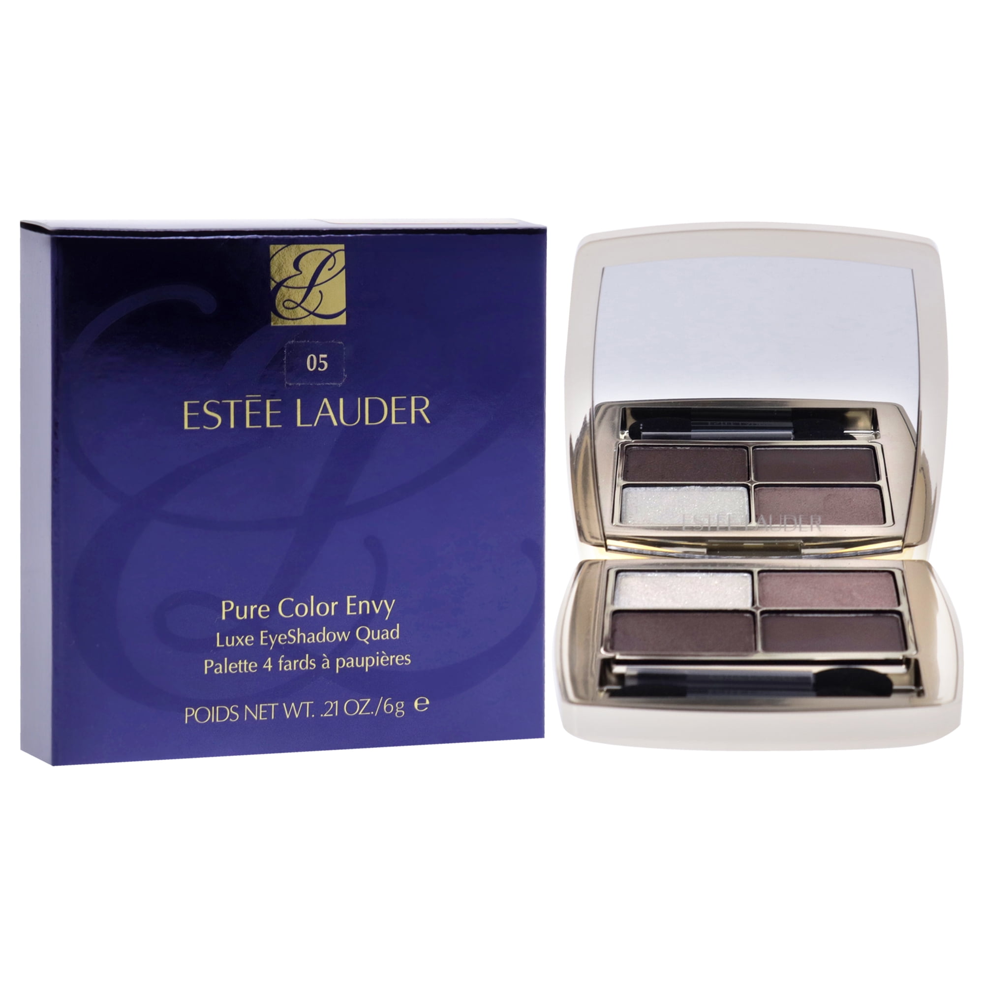 Estee Lauder Pure Color Envy Luxe Eyeshadow Quad - 05 Grey Haze , 0.21 oz Eye Shadow
