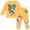 Golden Yellow, variant on Paw Patrol Toddler Boys' 2-Piece Fleece Sweatshirt and Pants Set Golden Yellow