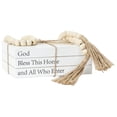 thumbnail image 1 of Libros decorativos OMISHE White Faux Books Rustic Farmhouse, 1 of 7