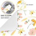 thumbnail image 2 of SKYSONIC Cute Spring Flowers Microfiber Dish Drying Mat Absorbent Dish Draining Mat Large Size 18 x 24 Dishes Drainer Mat for Countertop Dish Drying Pads, 2 of 7