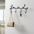 thumbnail image 6 of Uscallm under $5 Decorative Iron Key Hook, Vintage Iron Key Wall Hook Rack, Antique Decorative Coat Hat Hanger, Entryway Wall Mounted Organizer, Unique Umbrella Towel Storage Hook, 6 of 6