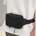 thumbnail image 2 of Bolso Pecho Bolso Bandolera Informal Bolsos Tipo Cartera para Exteriores Bolso Mensajero (negro), 2 of 9
