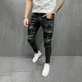 thumbnail image 5 of Jyeity Hot Fall Cool Price Mens Casual Fitness Bodybuilding Pocket Skin Full Length Sports Jeans Boys Joggers Pants Size 10 12 Black Size 14, 5 of 9