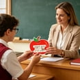thumbnail image 5 of 8 Pack Apple Shaped Thank You Greeting Cards with Envelopes Teacher’s Day Graduation Back to School Gratitude Gift Card Set, 5 of 7