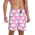 thumbnail image 2 of Vsdgher Beaux Shorts de Pyjama Imprimés pour Hommes Bas de Pyjama Légers avec Poches-Moyen, 2 of 6