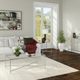 thumbnail image 5 of Evelyn&Zoe Industrial 20" Wide Powder Coated Silver Side Table, 5 of 8