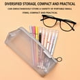 thumbnail image 4 of Pencil Bag Clearance, Transparent Mesh Pencil Case Large-capacity Pen Bag Cute Storage Pencil Bag for Student Campus Supplies Stationery Back to College, 4 of 6
