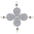 thumbnail image 2 of 4pcs Outdoor Tablecloth Weight Decorative Marble Tablecloth Weight Clip Anti-skid Tablecloth Weight, 2 of 3