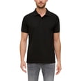 thumbnail image 2 of s.Oliver Polo para hombre - básico, cuello polo, algodón, liso Negro 2XL (XX-Large), 2 of 4