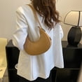 thumbnail image 4 of Fashion Bag Armpit Bag PU Leather Handbags Shoulder Bags for Girl Women Half Bags Carrying Purse Underarm Bag, 4 of 9