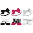 thumbnail image 3 of Hudson Baby Infant Girl 12Pc Headband and Socks Giftset, Blush Mint Black Pink, One Size, 3 of 3