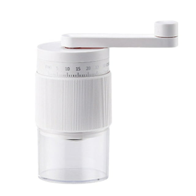 35-Gear Manual Coffee Grinder with Adjustable Ceramic Burr Portable Hand Crank Mill for Espresso,French Press,Drip Easy Clean,Food-Grade Materials