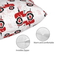 thumbnail image 3 of Balery Red Wheeled Tractors Funda de Cojín Estampada, Regalos para Mujeres, Regalos de Amor para Ella, Regalos para Novia o Esposa, Funda de Almohada-20"x30", 3 of 6
