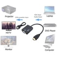 thumbnail image 3 of HDMI To VGA Converter 1080P HD Adapters With Audio Laptop Cable PC TV Fo Y2X4, 3 of 9