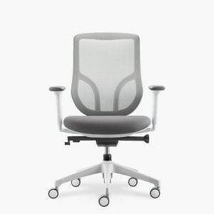 Form Office - Silla Oficina Chic Gris Claro