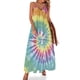 thumbnail image 1 of Vestido sin mangas con efecto tie dye vestidos de verano vestido de verano mujeres coreanas, 1 of 7