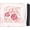 Pink and Ivory Peony, variant on Secret Garden Purple Mahjong Mat – Ships Rolled with Carrying Bag, Non-Slip Rubber Table Cover, Soft Surface for Mahjong, Poker, Card & Board Games, Lavender & Sage Green Elegant Flowers