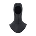 thumbnail image 3 of Capucha de traje de neopreno Colamx buceo cuello extendido gorro negro, 3 of 8