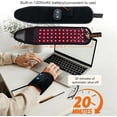 thumbnail image 6 of Wrongduck Wireless Wrist Wrap with Red Light and 3 Heat Levels Rechargeable Hand Warmer Band Adjustable LED Wrist Support for Daily Use, 6 of 7
