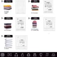 thumbnail image 2 of Mlity Electric Vacuum Storage Bags, 25-Pack Space Saver Bags for Clothes, Bedding & Travel – Variety Sizes, 2 of 6